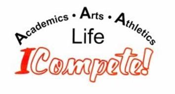 ICompete Academics Arts Athletics Life logo